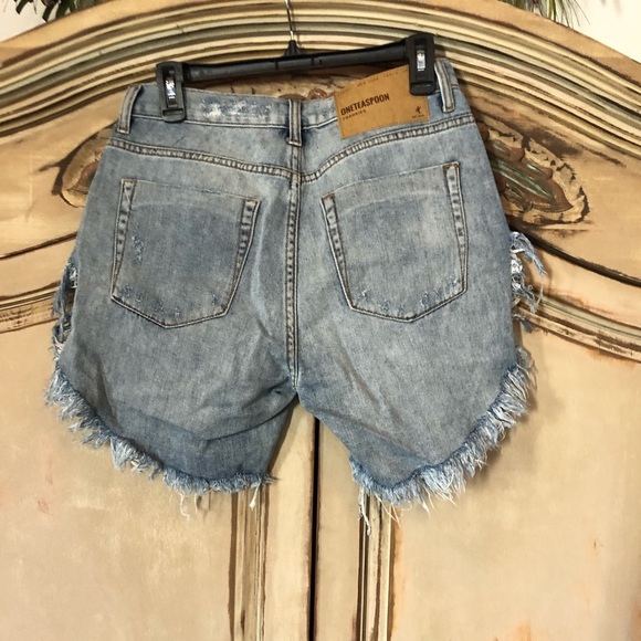 NWT One Teaspoon Frankie Shorts Size 25 Montana - Picture 4 of 9